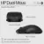 HP 255 Dual Mouse 1600 DPI RF Wireless Preto