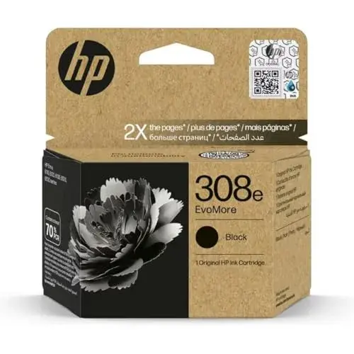 HP 308e EvoMore Tinteiro Preto Multicor