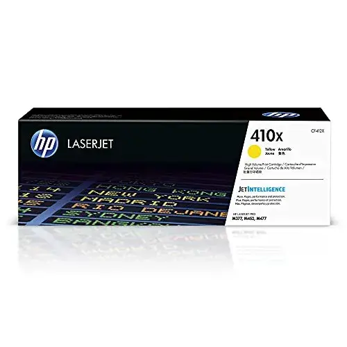 HP 410X CF412X Toner Amarelo Alta Capacidade