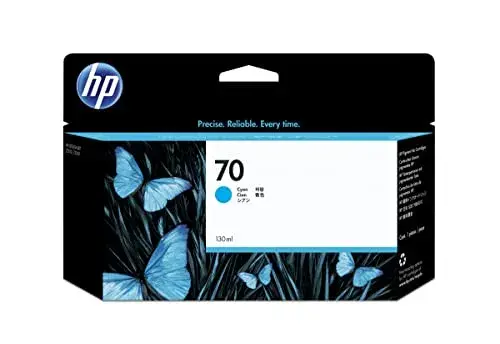 HP 70 Tinteiro Original Cyan