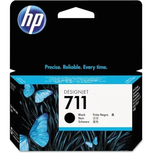 HP 711 Preto Tinteiro Original