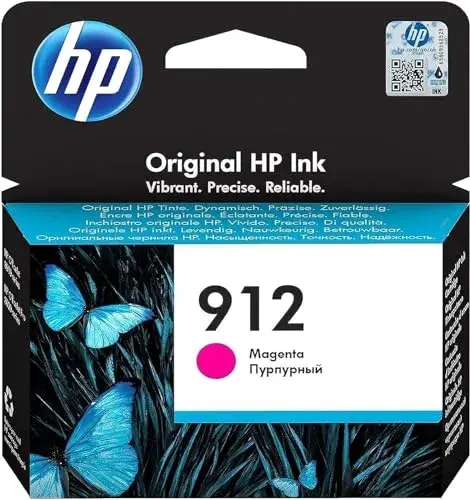 HP 912 Tinta à base de pigmentos 315 páginas Magenta
