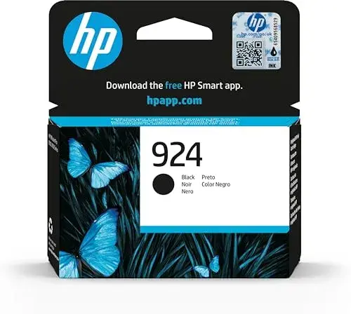 HP 924 Preto Cartucho de Tinta 500 páginas