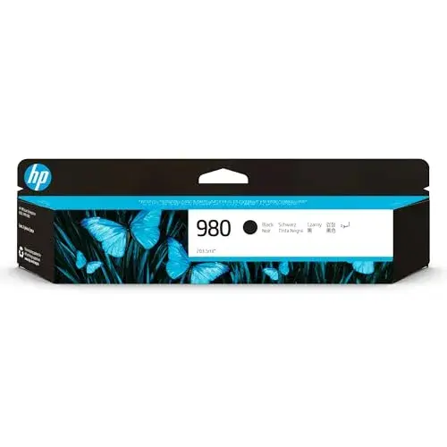 HP 980 Black Tinteiro 10.000 páginas