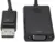 HP Adaptador Displayport para VGA Preto