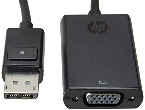 HP Adaptador Displayport para VGA Preto