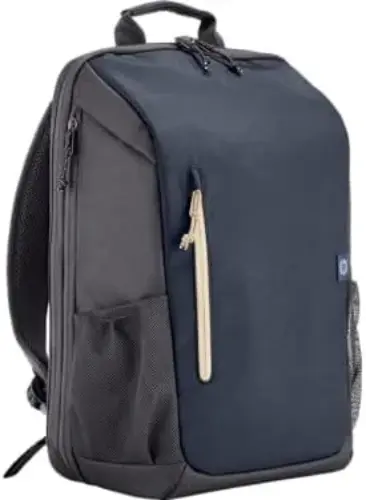 HP Backpack 15.6″ Azul Noturno Poliester Mochila de Viagem