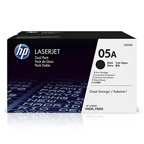 HP CE505D Tinteiro toner preto 2.300 páginas