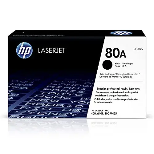 HP CF280A Toner Preto 2560 páginas