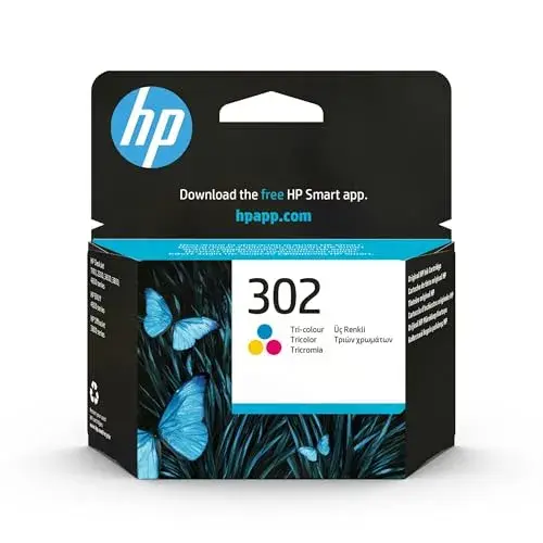HP F6U65AE Tinta à base de pigmentos Capacidade de 150 páginas Tricolor