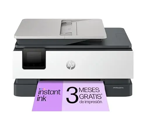 HP OfficeJet Pro 8122e Multifuncional Impressora Colorida, Duplex, Wi-Fi, A4