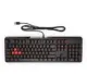 HP OMEN Keyboard 1100 Teclado Mecânico Iluminação LED com fios Vermelho