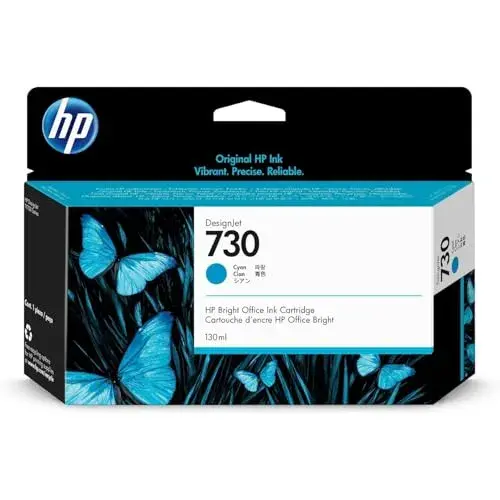 HP P2V62A Tinta Original Cyan 130ml