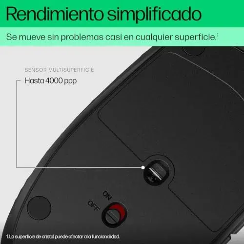 HP Rato Bluetooth Programável 4000dpi Bluetooth Preto