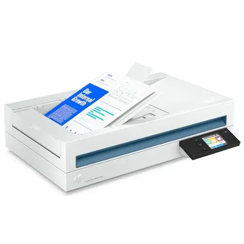 HP Scanjet Pro N4600 Scanner Branco