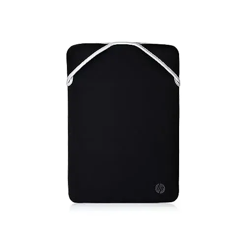 HP Sleeve Reversível 15.6″ Preto Prateado Neoprene