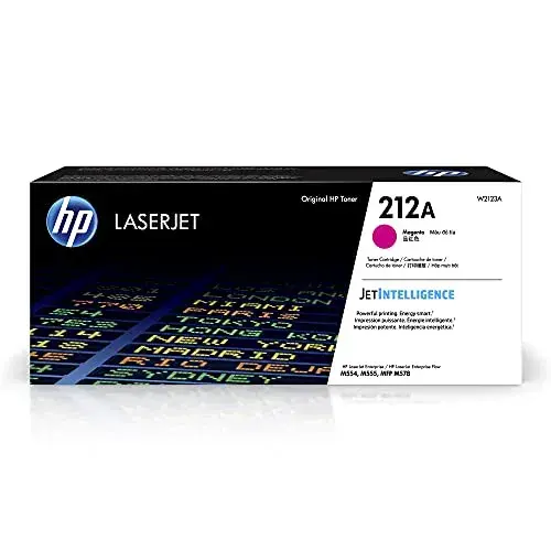 HP W2123A Toner Magenta Capacidade 4.500 páginas