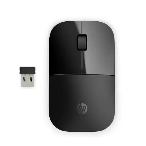 HP Z3700 Rato Sem Fios 1200 DPI RF Wireless Preto Brilhante