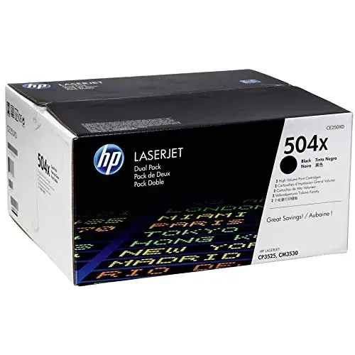 HP 504X Black Tinteiro Capacidade Alta