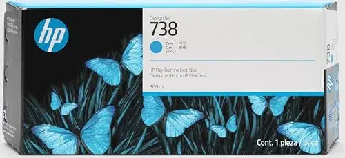 HP 738 XL Preto Tinteiro
