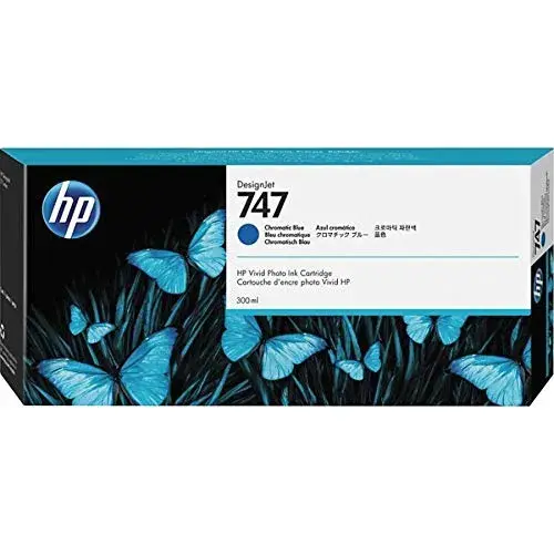 HP 747 Tinteiro 300ml Chromatic Blue
