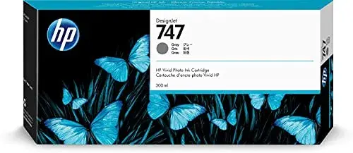 HP 747 Tinteiro 300ml Grey