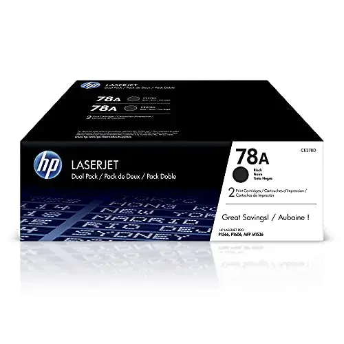 HP 78A Black Toner Cartridges 2,100 pages
