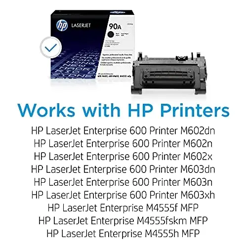 HP CE390A Toner Preto 10.000 páginas
