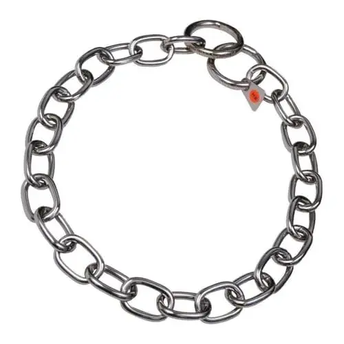 Hs Sprenger Coleira Elo Curto Inoxidável 59 cm