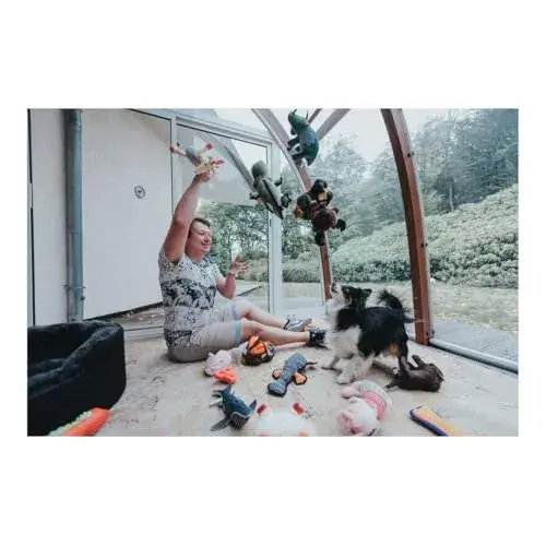 Hunter Brinquedo Tough Kamerun Alce Castanho Poliester