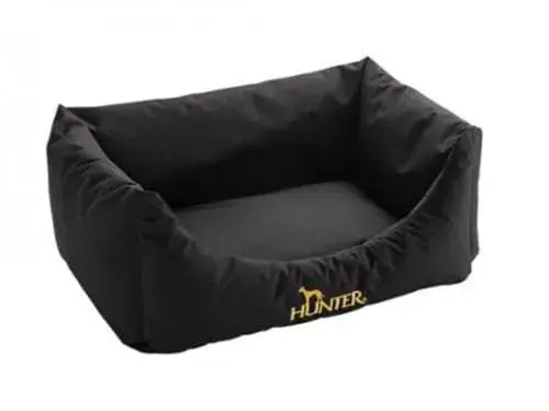 Hunter Sofá para cães 80×60 cm Preto Têxtil
