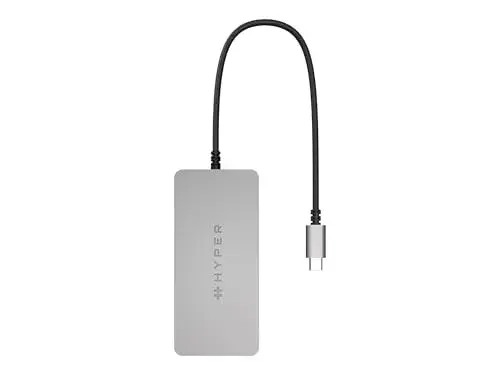 Hyper Hub USB Hub com HDMI 4K e Ethernet 2 portas