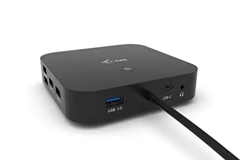 I-Tec C31 Dualdpdockpd Base e Duplicador de Portas com Fios USB 3.2 Gen 1 HDMI Preto