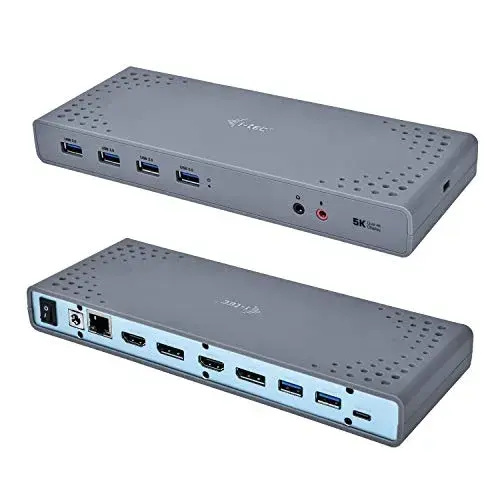 I-Tec CADUAL4KDOCK USB-C Thunderbolt 3 Dual Display