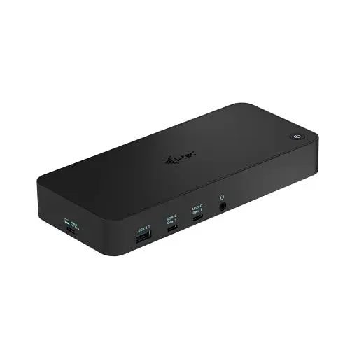 I-Tec CATRIPLEDOCKPDPRO USB-C Thunderbolt 3x 4K Preto