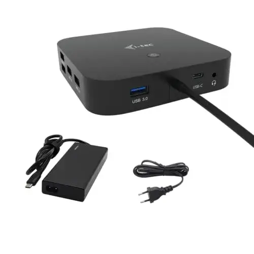 I-Tec Docking Station USB-C HDMI DisplayPort Preto