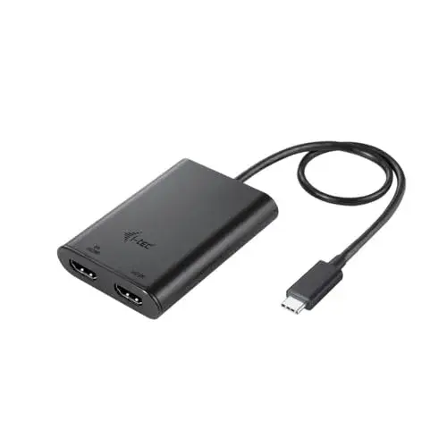 I-Tec Hub USB-C Dual 4K/60Hz com 2 portas HDMI