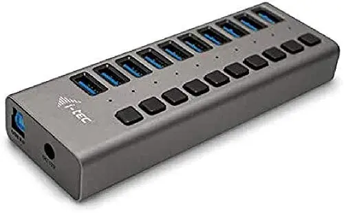 I-Tec U3CHARGEHUB10 Hub USB 3.0 10 portas