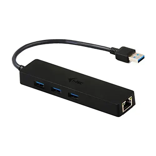 I-Tec U3GL3SLIM Hub USB 3.0 3 portas lan