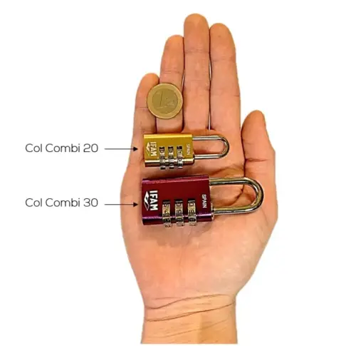 IFAM Cadeado Alumínio 30 mm Preto