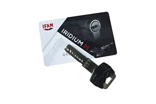 IFAM Cilindro Iridium M IRM3030L Latão 60mm com 5 chaves