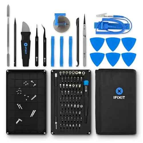 iFixit Kit Ferramentas Pro Tech com 64 pontas, alça ergonômica, suporte magnetizado