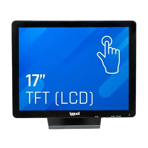 Iggual Sistema POS Monitor TFT LCD Touch 17″