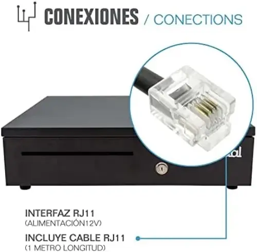 Iggual Iron-35 Caixa Preta Porta-Moedas Seguranca Manual Automatico RF11