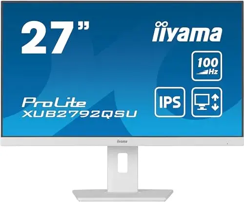 iiyama Prolite XUB2792QSU 27″ WQHD IPS Monitor