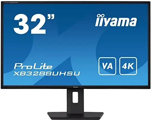 Iiyama XB3288UHSU-B5 31.5″ UHD VA Monitor