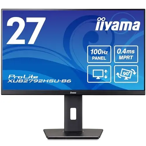 iiyama XUB2792HSU-B6 27″ FHD Monitor IPS 100Hz