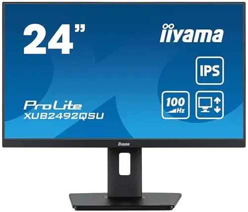 iiyama XUB2492QSU-B1A 24″ QHD IPS Monitor
