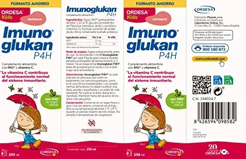 Imunoglukan Imunoglukan P4H Fortalece as Defesas 250ml Xarope