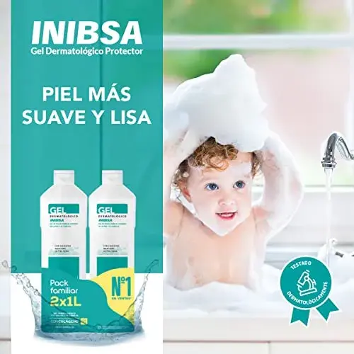 Inibsa Pack 2 Gel Dermatológico Corporal 2x1000ml + 200ml